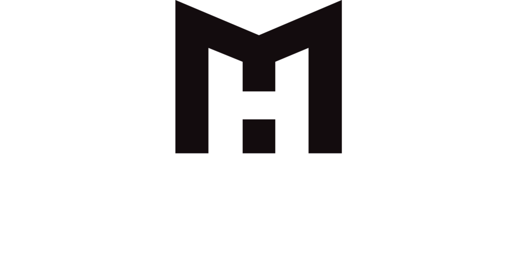 Modern Hire black and white logo