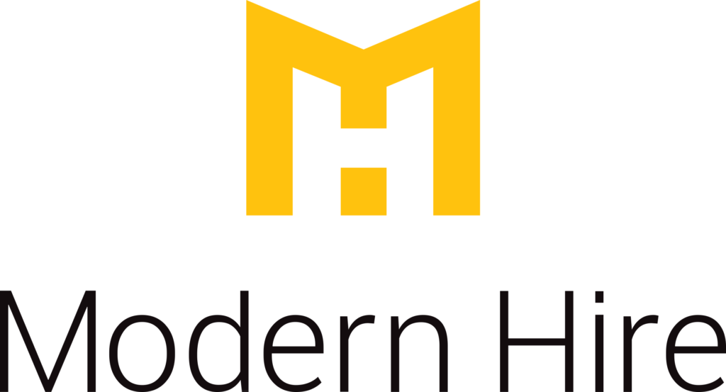 Modern Hire logo stacked